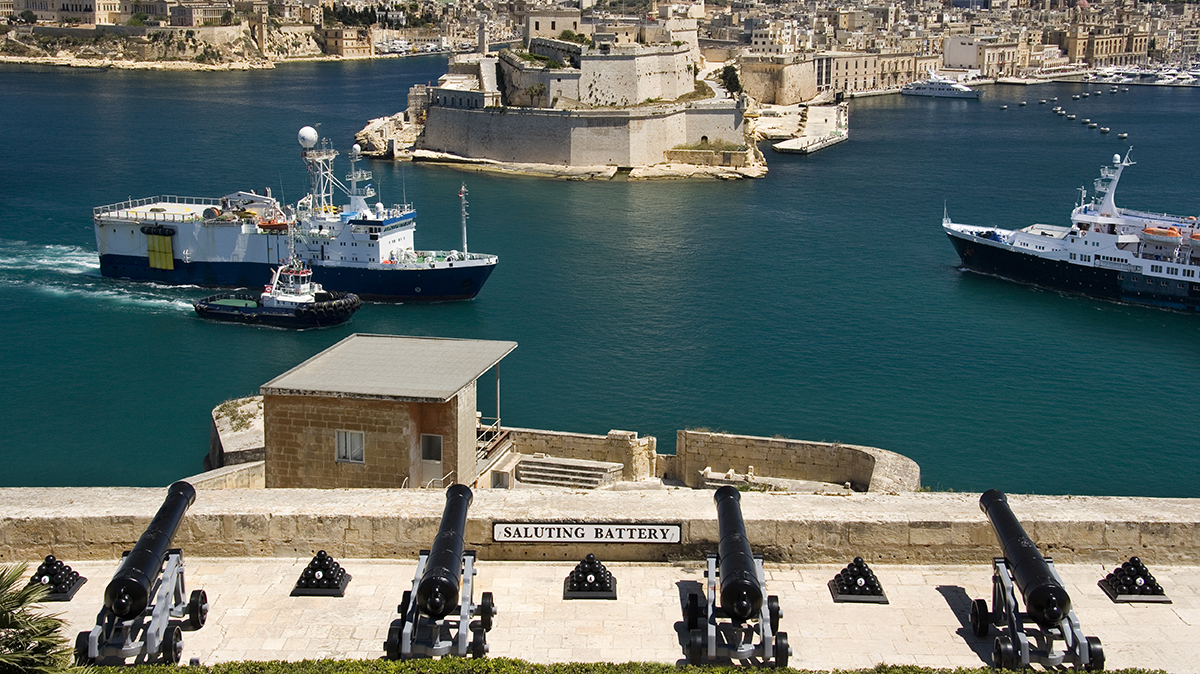 Shipping - The Grand Harbor and Docks - Valletta - Malta